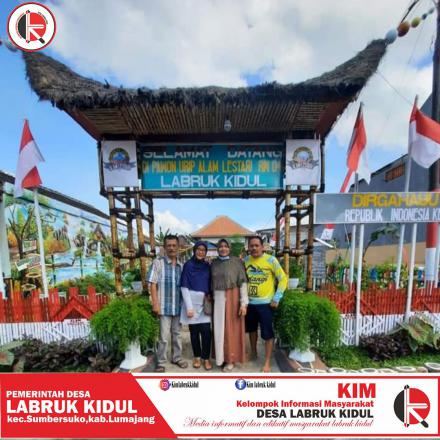 Kunjungan Kepala Desa dan Ketua PKK Desa Labruk Kidul  ke Pawon Urip Alam Lestari Rw. 04 Desa Labruk