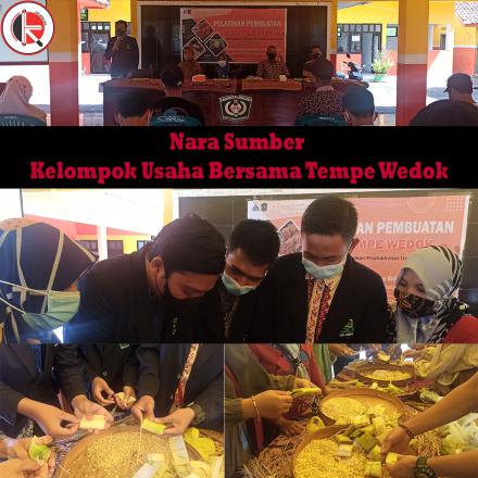 PELATIHAN PEMBUATAN TEMPE WEDOK DESA LABRUK KIDUL